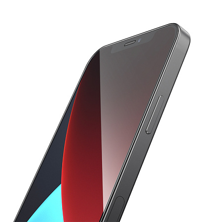 Защитное стекло на iPhone 12 (6.1)/12 Pro (6.1) A34, HOCO, 9D large arc dustproof glass, черное