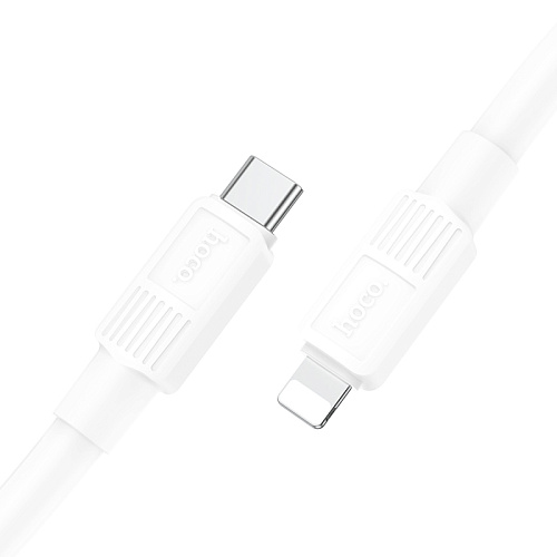 Кабель Lightning to Type-C (PD), HOCO, X84, 1.2м, белый