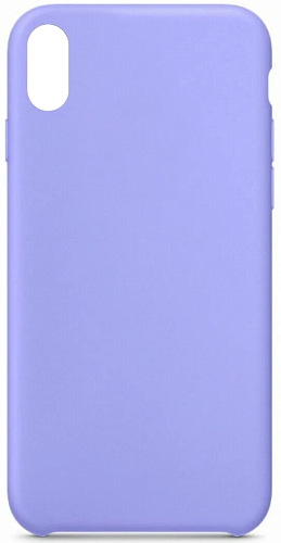 Чехол - накладка для iPhone XR, Silicon Case, сиреневый