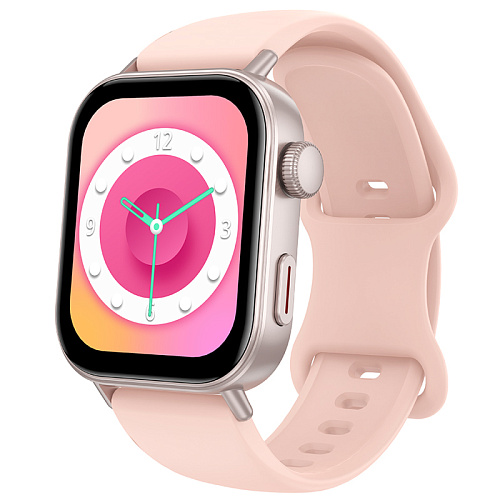 Умные часы Y32 спортивные Smart watch Hoco с поддержкой звонков, розовые
