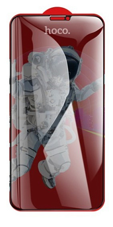 Защитное стекло на iPhone X/XS/11 Pro (G15), HOCO, Guardian shield series full-screen anti-spy, черное