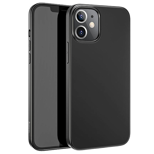 Чехол силиконовый для IPhone 12 mini (5.4), Fascination series TPU, черный, Скидка
