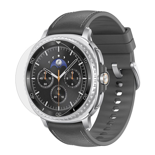 Защитное стекло на Часы Samsung Galaxy Watch 8 Classic Wi-Fi, 46 mm, прозрачное