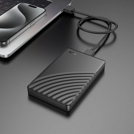 Внешний бокс для диска 2.5-дюйма SATA USB 3.0, HB46, черный