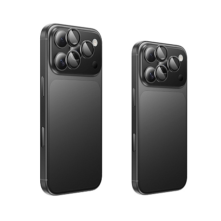 Защитное стекло для iPhone 17 Pro/17 Pro Max, V14, HOCO, на заднюю камеру, черный