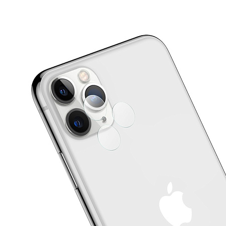 Защитное стекло на iPhone 11 Pro/11 Pro Max (V11) 2в1, HOCO, прозрачное на заднюю камеру