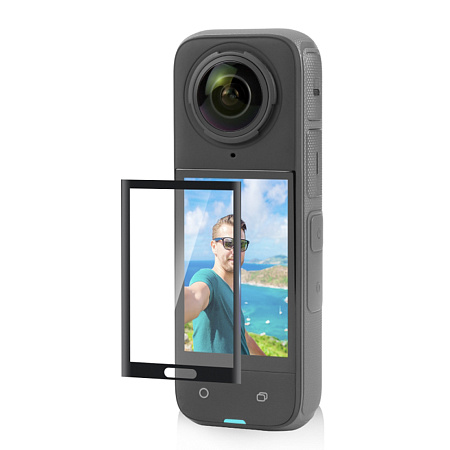 Защитное стекло для экрана экшн камеры Insta360 X5/X4, PULUZ
