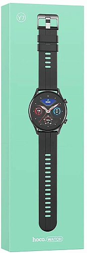 Умные часы Y7 Smart watch Hoco, черные