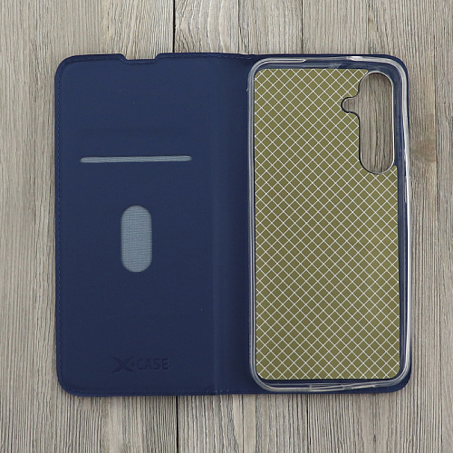 Чехол-книжка для Samsung Galaxy S23 FE (5G), X-CASE, боковой, синий
