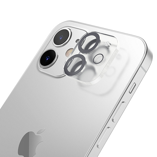 Защитное стекло на iPhone 12 (6.1) G13, HOCO, на заднюю камеру, черное