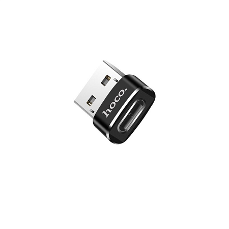 Переходник с USB-A на Type-C, HOCO, UA6