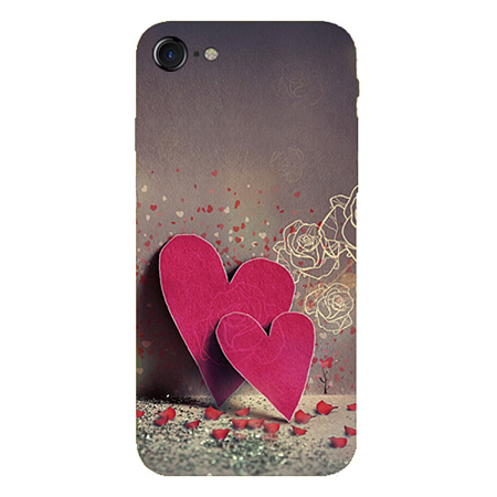Чехол силиконовый для iPhone 6/6S, HOCO, с дизайном сердечки