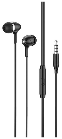 Переходник c Lighting на разъем Lightning+наушники Lightning, LS31, HOCO, синий