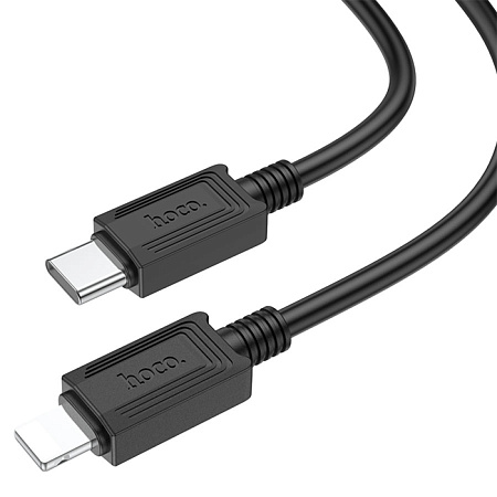 Кабель Lightning to Type-C (PD), HOCO, X73, 1м, черный