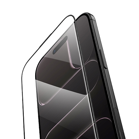 Защитное стекло для iPhone 17 Air, G14, HOCO, Guardian shield series full-screen HD tempered glass, черное