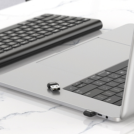 USB Bluetooth адаптер, UA18, HOCO, черный