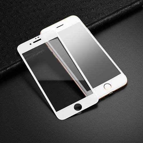 Защитное стекло для iPhone 7/8/SE (2020) (A6), HOCO, Shatterproof edges full screen anti-spy tempered gla, белое
