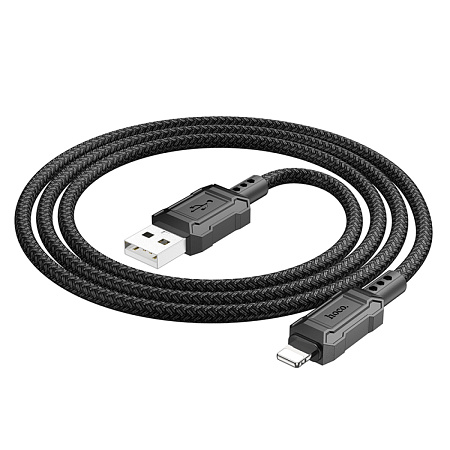 USB дата кабель Lightning, HOCO, X94, 1M, черный