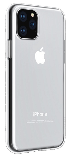 Чехол силиконовый для IPhone 11 Pro Max, Light series TPU, HOCO, прозрачный