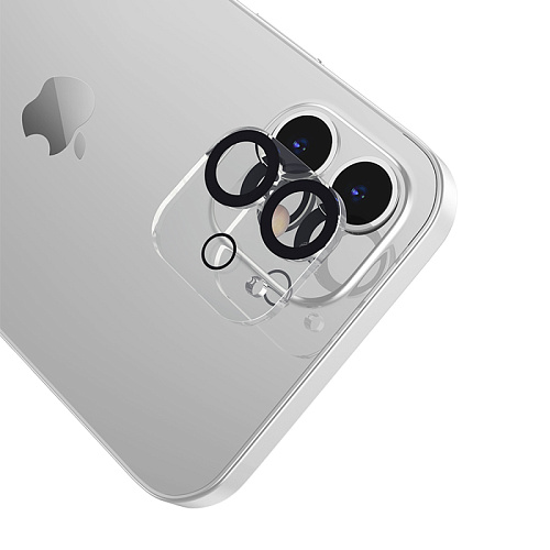 Защитное стекло на iPhone 12 (6.1) G13, HOCO, на заднюю камеру, черное
