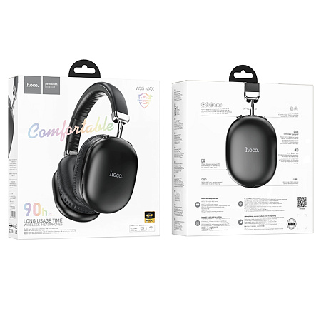 Беспроводные наушники W35 Max, HOCO, черный