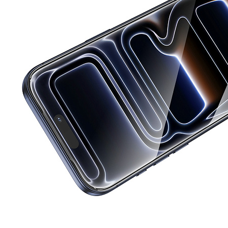 Защитное стекло для iPhone 18 Pro Max/17 Pro Max, A40, HOCO, прозрачность 95%, тонкая рамка