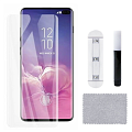 Защитное стекло на Samsung Galaxy S10 Plus, ультрафиолет, прозрачное, X-CASE
