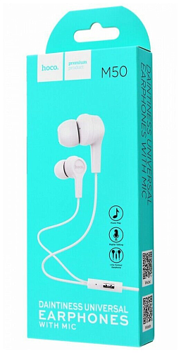   M50 Daintiness Universal Earphone, HOCO,   , 