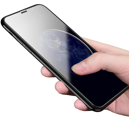 Защитное стекло на iPhone X/XS/11 Pro (G5), HOCO, Full screen silk screen HD, черное