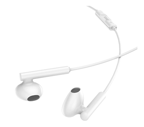 Проводные наушники M65, Type-C Special sound, HOCO, белые