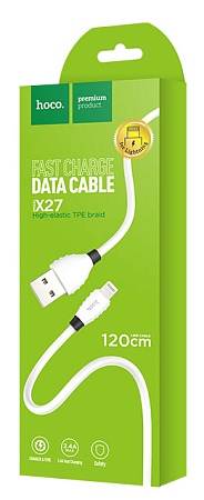 USB   Lightning, HOCO, X27, 1.2m, 