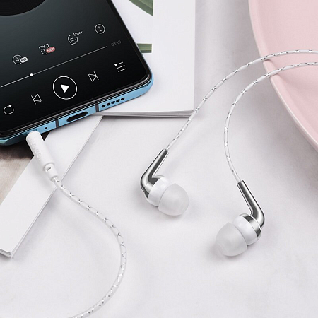   M71 Inspiring universal earphones with mic, HOCO,   , 