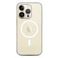 Чехол силиконовый для iPhone 14 Pro Max (6.7), Магнитный (MagSafe), X-CASE, прозрачный