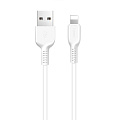 USB дата кабель Lightning, HOCO, X20, 1м, белый