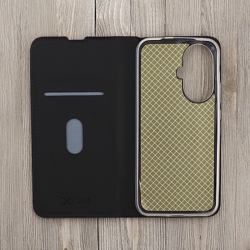 Чехол-книжка для Huawei NOVA 11 PRO 4G/NOVA 11 Ultra 4G, X-CASE, боковой, черный