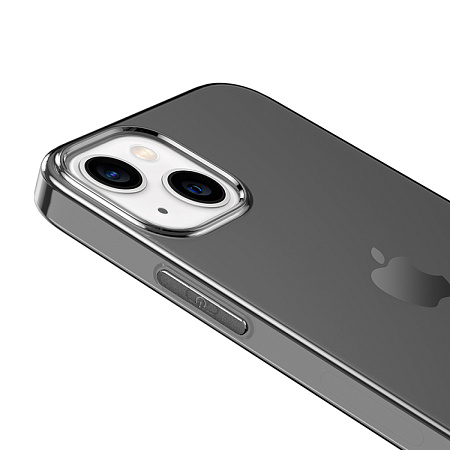 Чехол силиконовый для iPhone 14 Plus, Light series TPU, HOCO, черный
