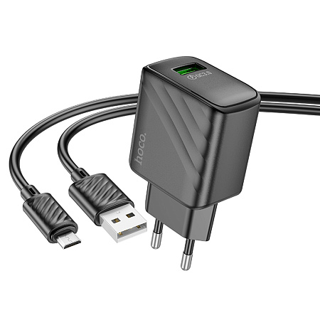 , 1 USB 3.0 QC 18W (CS21A), HOCO, Micro, 