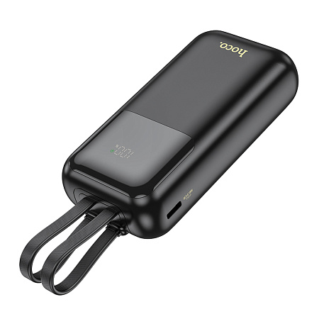  .  10000mAh, Q25, HOCO,    Type-C  Lightning, 1 PD, 1 USB, 