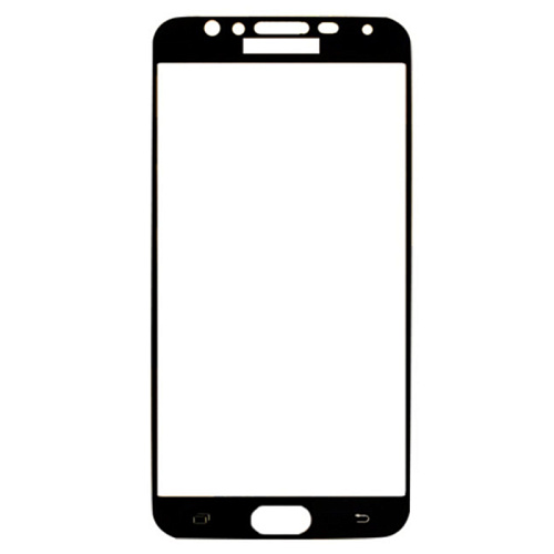 Защитное стекло на Samsung j737F Galaxy J7 (2018) (тех. паке.), Silk Screen 2.5D, черный, X-CASE