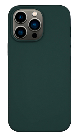 Чехол-накладка для iPhone 14 Pro Max, Silicon Case, без лого, зеленый лес