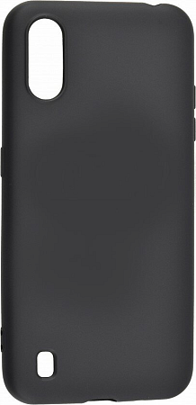 Чехол силиконовый для Samsung Galaxy A01/А015, X-CASE, черный