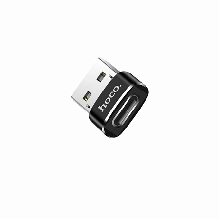 Переходник с USB-A на Type-C, HOCO, UA6