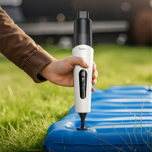 Автомобильный пылесос ZP16, HOCO, мощность: 50W, емкость батареи: 3600mAh, белый