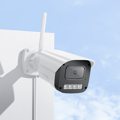 Wi-fi камера D4 HD уличная, Носо, разрешение Full HD 1920*1080, белый Wi-fi камера D4 HD уличная, Носо, разрешение Full HD 1920*1080, белый