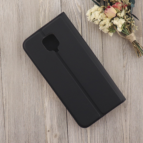 Чехол-книжка для Xiaomi Redmi Note 9S/Note 9 Pro/Note 9 pro Max/Poco M2 Pro, X-CASE, боковой, черный