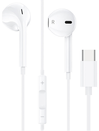 Наушники Type-C, белые