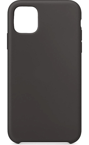 Чехол - накладка для iPhone 12 Pro Max, Silicon Case, угольно-серый