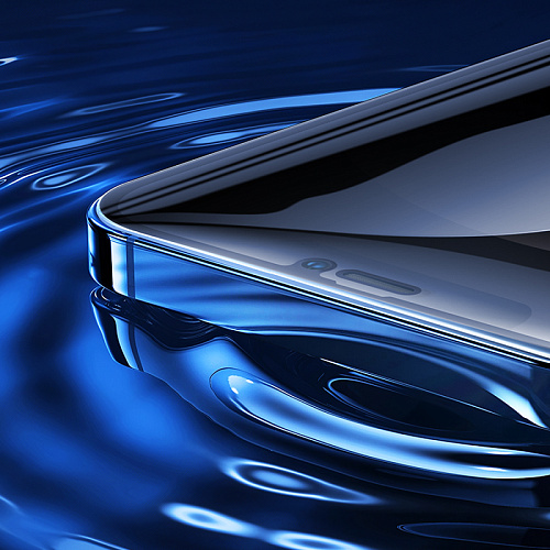 Защитное стекло на iPhone 12 (6.1)/12 Pro (6.1) A777 Plus, HOCO, антишпионское, черное