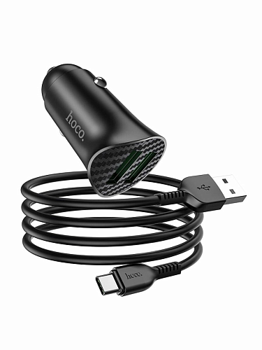   , 2 USB 3.0 QC (Z39), 18W, HOCO,  Type-C, 