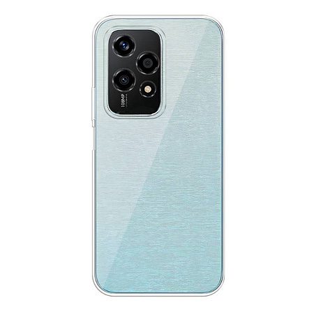 Чехол силиконовый для Honor 200 Lite (5G), с защитой камеры, X-CASE, прозрачный